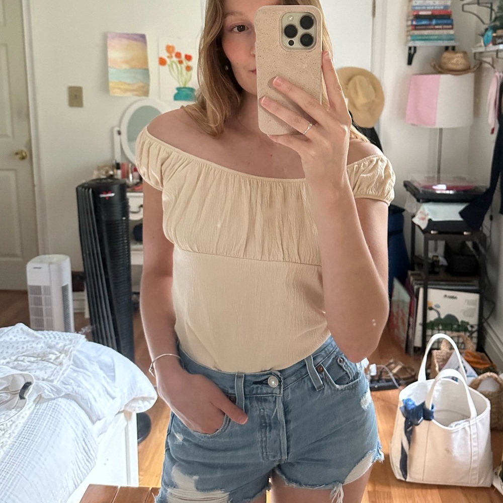 Brandy Melville Milk Maid Top